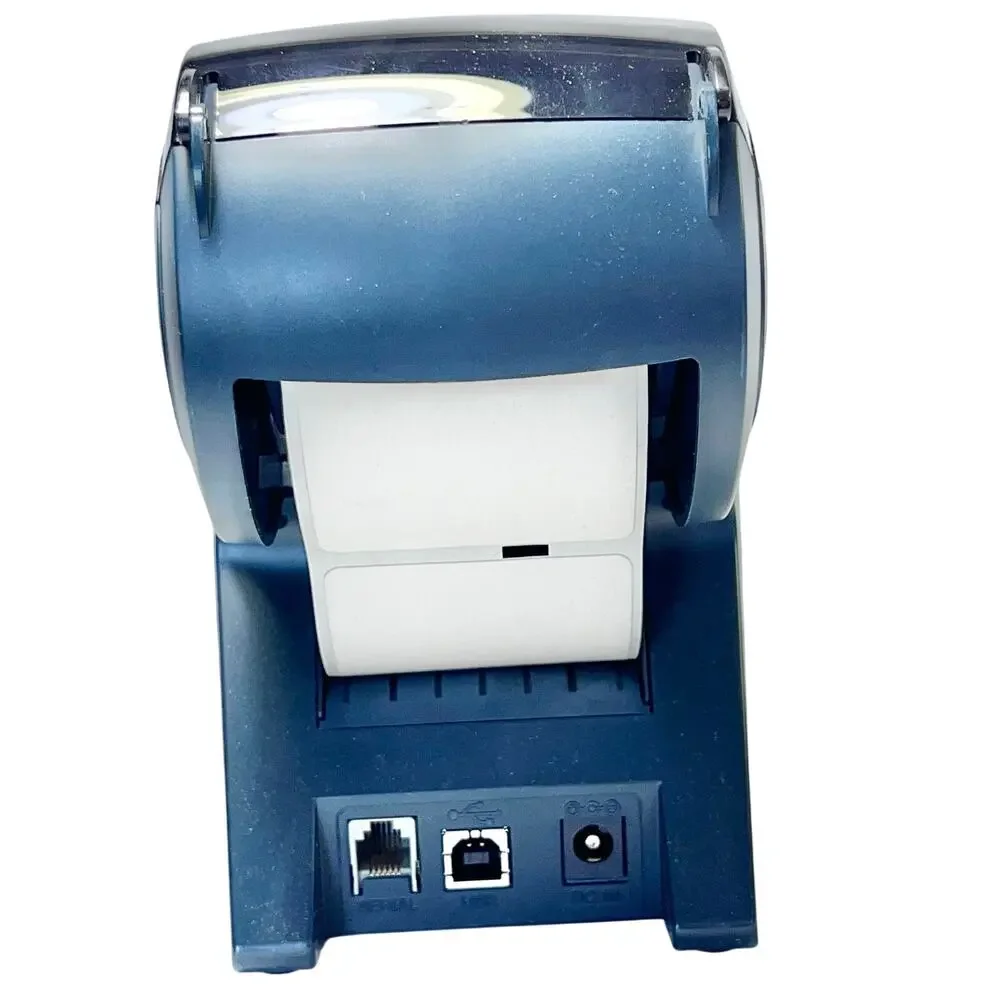 Seiko Smart Label Thermal Printer Model SLP 240 Accessories Cables CD-ROM